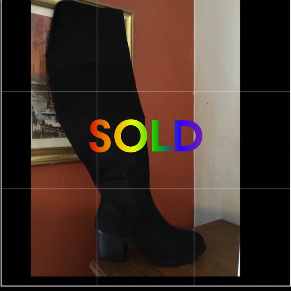 Over the knee boots